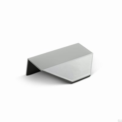 Мебельная ручка Modena 60 Metal Silk Grey Edge