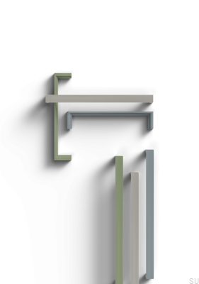 Длинная мебельная ручка Sala 192 Metal Green