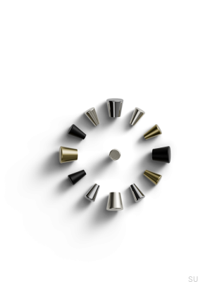 Мебельная ручка Padua 30, металл, серебристый, полированный хром