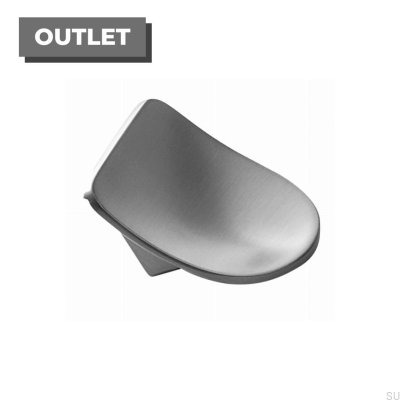Мебельная ручка Slope 16 Metal Silver