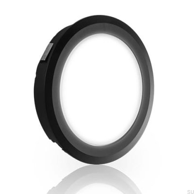 Плоский светодиодный прожектор 2700К IP44 3Вт Черный