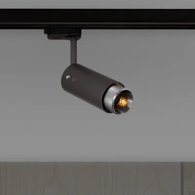 Прожектор выхлопной трубы Cross Track, графитовая сталь с серебристым покрытием