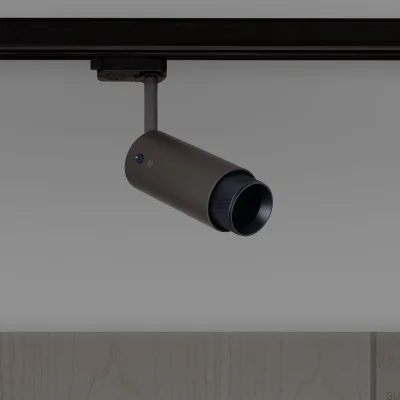 Прожектор выхлопной трубы Cross Track, сталь, графит, черный