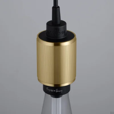 Подвесной светильник Heavy Metal Linear из латуни