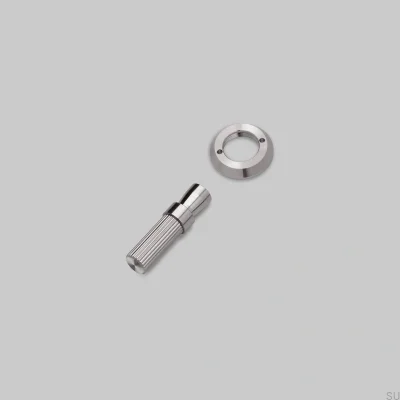 Декоративный набор для выключателя Detail Linear Steel Silver