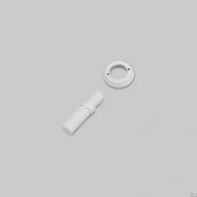 Декоративный набор для выключателя Detail Linear Steel White