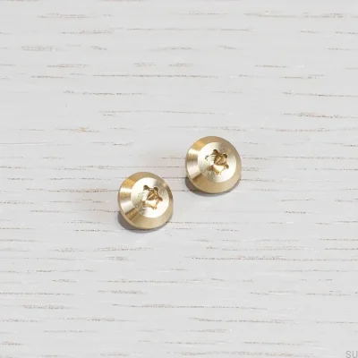 Винтовая крышка с длинной ручкой, линейная Torx из латуни