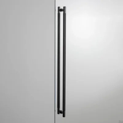 Мебельная ручка Closet Cross 724, двусторонняя, удлиненная, из обожженной бронзы