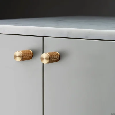 Мебельная ручка Cross 20 из латуни (комплект из 2 шт.)