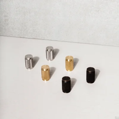 Мебельная ручка Cross 20 из латуни (комплект из 2 шт.)