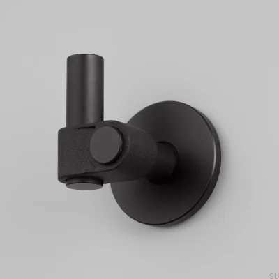 Черная настенная вешалка для сварщика Cast 70