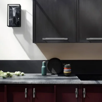 Ручка для мебели Cross 225 Silver удлиненная