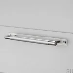 UPB-073989--Uchwyt-meblowy-podłużny-z-podkładką-Pull-Bar-Cross-Small-Srebrny-Buster-+-Punch-Skandynawskie-Uchwyty_1