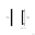 UPB-023993--Uchwyt-meblowy-podłużny-z-podkładką-Pull-Bar-Cross-Medium-Czarny-Buster-+-Punch-Skandynawskie-Uchwyty_6