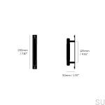 UPB-054578--Uchwyt-meblowy-podłużny-z-podkładką-Pull-Bar-Cross-Small-Mosiężny-Buster-+-Punch-Skandynawskie-Uchwyty_8