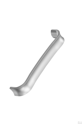 Ручка для мебели Ribbon 160 Metal Silver, удлиненная