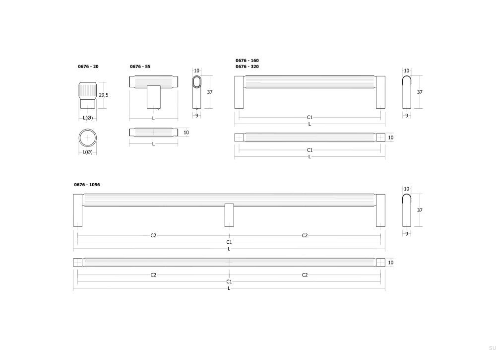 0676020L33--Gałka-meblowa-Brooklyn-20-Aluminiowa-Czarna-Tytanowa-Viefe-Skandynawskie-Uchwyty_2