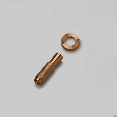 Декоративный комплект для выключателя Detail Cross Steel Warm Sunset