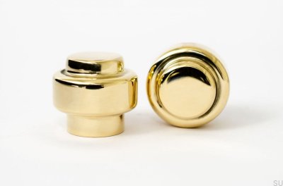 Ручка мебельная Настенная вешалка Hip 30 Латунь Полированная Некрашеная