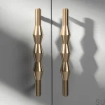 U.24.0--Uchwyt-meblowy-podłużny-Vilde-160-Mosiężny-Szczotkowany-Nielakierowany-Open-and-Hide_Skandynawskie-Uchwyty_5