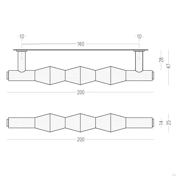 U.24.0--Uchwyt-meblowy-podłużny-Vilde-160-Mosiężny-Szczotkowany-Nielakierowany-Open-and-Hide_Skandynawskie-Uchwyty_6