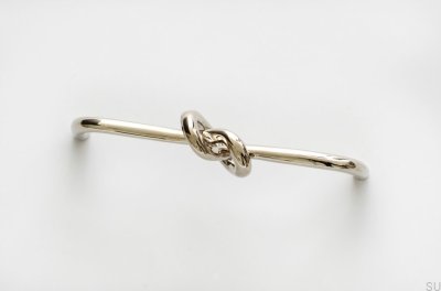 Ручка для мебели Knot длиной 128 см, полированная нержавеющая сталь.