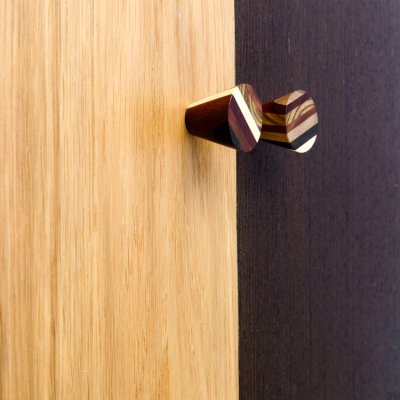 Ручка для деревянной мебели Stratum 30, твердое масло, бесцветная, полуматовая.