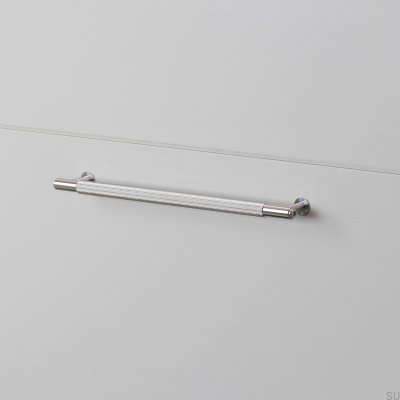 Ручка для мебели Linear 225, серебристая, удлиненная