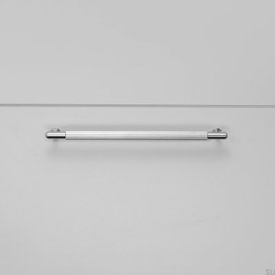 Ручка для мебели Linear 225, серебристая, удлиненная