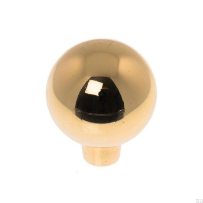 Мебельная ручка 8322 полированное золото, лакированная