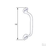 Rysunek techniczny uchwytu podluznego 5848 zlotego