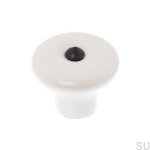 Zdjecie galki Porcelanowej ze sruba czarna