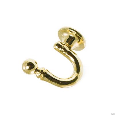 Настенная вешалка 8021 Золото полированное