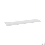 Zdjęcie produktowe uchwytu curve 128 metalowego białego