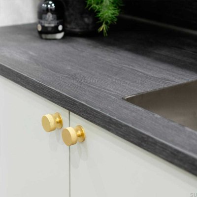 Мебельная ручка Crest 32 Матовое золото