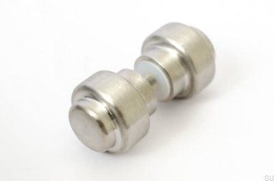 Дверная ручка двухсторонняя Hip 30 Матовая сталь