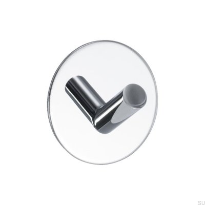 Настенная вешалка Base 100-1 Полированный хром