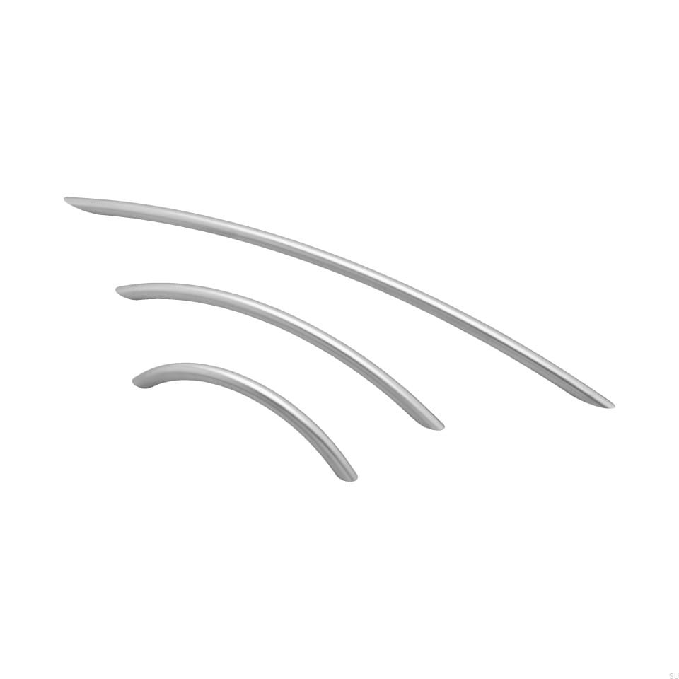 Zestawienie uchwytów meblowych podłużnych z serii Vs-B od Beslag Design